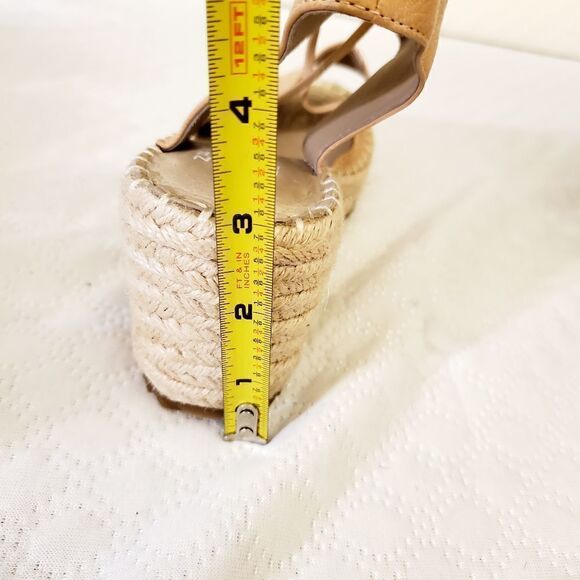 Eileen Fisher Whim Wedge Tan Sandal Wedges Size 6.5 - Picture 10 of 10